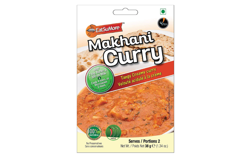EatSuMore Makhani Curry    Pack  38 grams